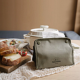 Чохол для зберігання серветок Naturehike NH21SN001, коричневий, фото 2