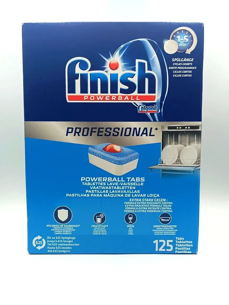 Таблетки для посудомийної машини Finish Professional Powerball Calgonit 125 шт.