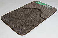 Коврики для ванной и туалета Prima 50x80 + 50х40 см на резиновой основе