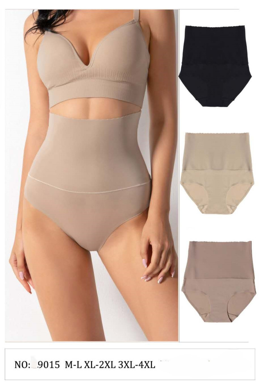 Труси утяжка мікрофібра 44-56р висока посадка 3 кольори, фото 1