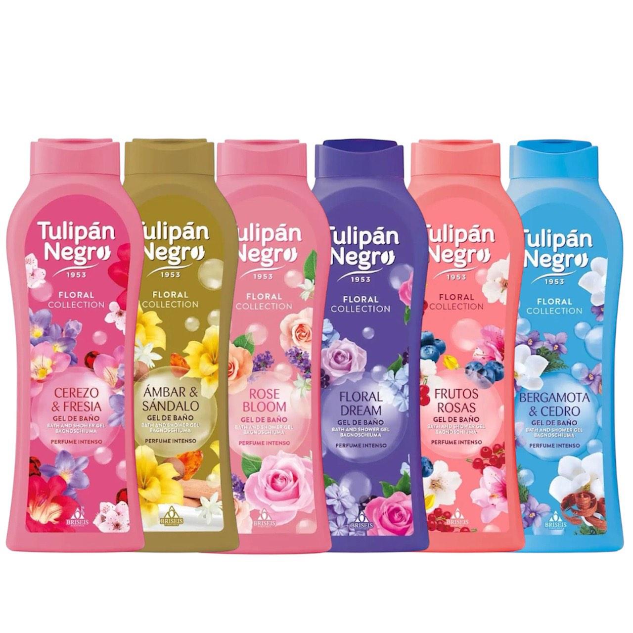 Новинка! Гель для душу Tulipan Negro Floral 650 ml, фото 1