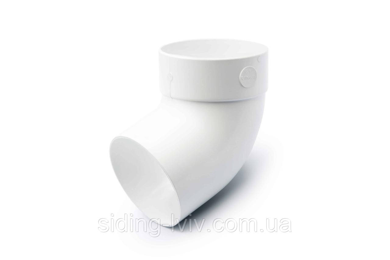 Коліно труби труби Rainway двомуфтовий 87° 100 мм труби, фото 1