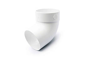 Коліно труби труби Rainway двомуфтовий 87° 100 мм труби