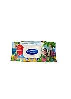 Вологі серветки "Summer Fresh' 100+20 шт (клапан)