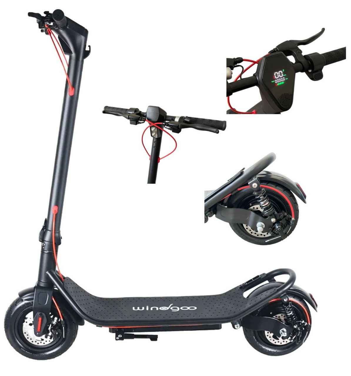 Уцінка! Електросамокат M20 Windgoo 350W дисплей, три режими, швидкість до 25 км/год, фото 1
