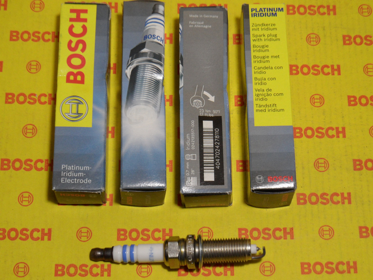 Свеча зажигания BOSCH 0242135517,0 242 135 517,