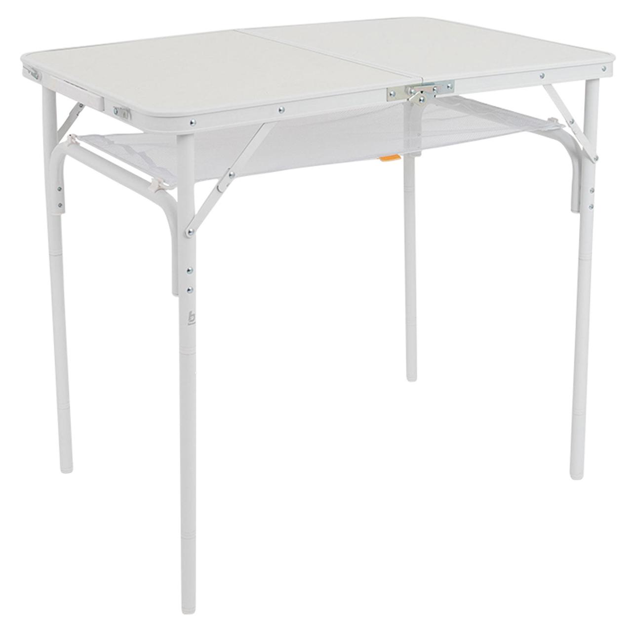 Стіл Bo-Camp Garland 90x60 см Pastel Yvoire 1404241 складаний кемпінговий алюмінієвий каркас висота 36-81 см легкий і, фото 1