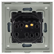 Одноклавішний вимикач 1DAL | Золото, З індикацією (P86-SW1G.GD), фото 8