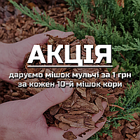 ❗️ПО ПЕРЕДЗАМОВЛЕННЮ❗️Кора соснова, фракція 1-3 см - ДРІБНА