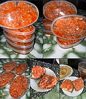 Рубленое мясо лосося малосольное 0.3 кг