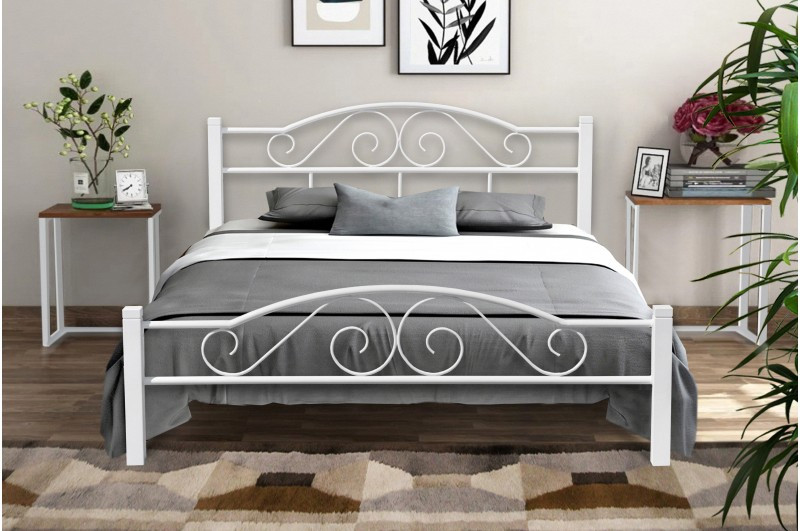 Ліжко Регіна Вуд 1400*2000, білий, фото 1