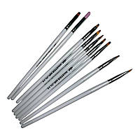 Пензлики для нігтів набір 9 шт Master Professional CL 13