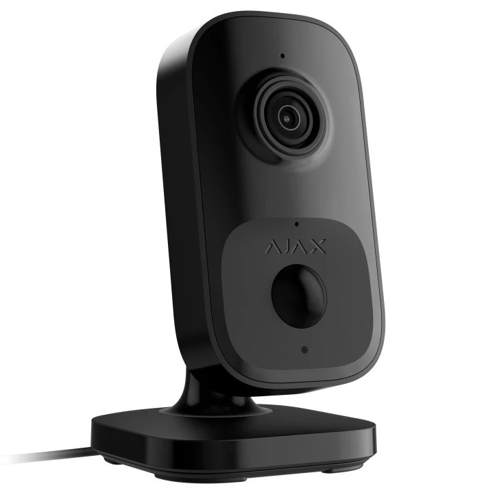 IP-камера відеоспостереження Ajax IndoorCam 4 МП, Wi-Fi Чорний, фото 1