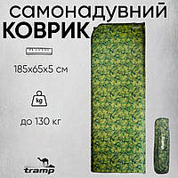 Каремат Tramp UTRI-007 Коврики Надувные (Каремат зсу) Надувной коврик для дачи (Легкий надувной матрас для путешествий)