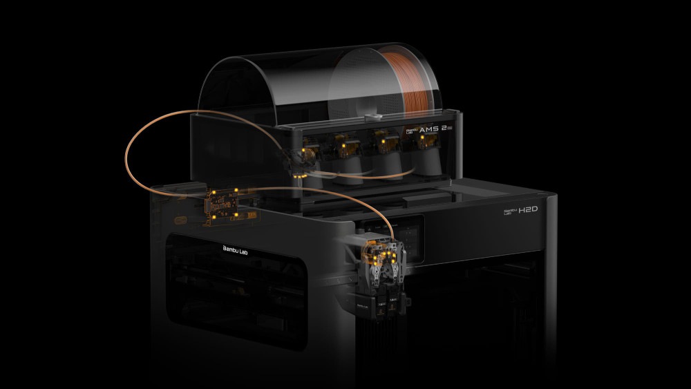 Bambu Lab H2D AMS2 Combo-3+10 laser