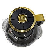 Подрібнювач електричний НМ-8848 Hoffmans Electronics 1800Вт з металевою чашею 5л універсальний чоппер, фото 6