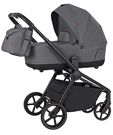 Коляска універсальна 3в1 CARRELLO Epica CRL-8511 Iron Grey Сіра