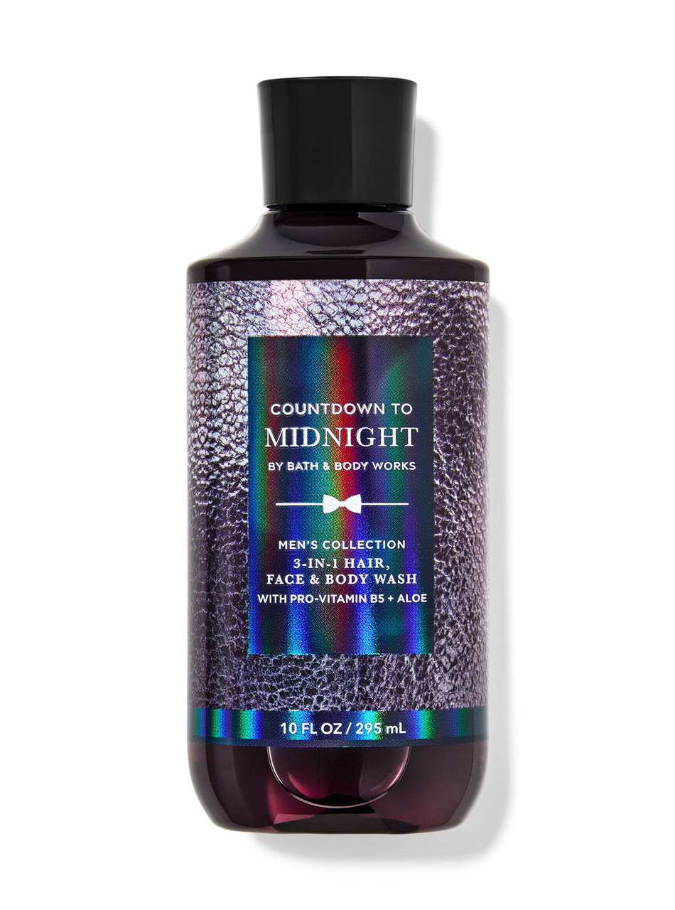 Парфумований чоловічий гель для душу Bath & Body Works -Countdown To Midnight із США, фото 1