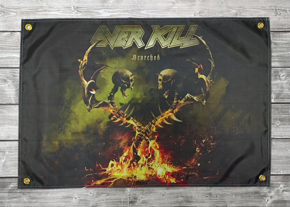 Прапор Overkill - Scorched 60х90 см