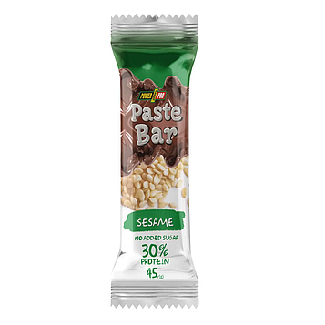 Протеїновий батончик POWER PRO Paste Bar 30% , КУНЖУТ 45гр/12
