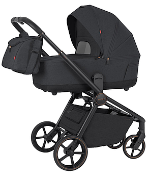 Коляска універсальна 3в1 CARRELLO Epica CRL-8511 Space Black Чорна