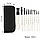 Набір професійних художніх пензлів - 10 шт - Олія, акрил, акварель, гуаш, темпера, фото 4