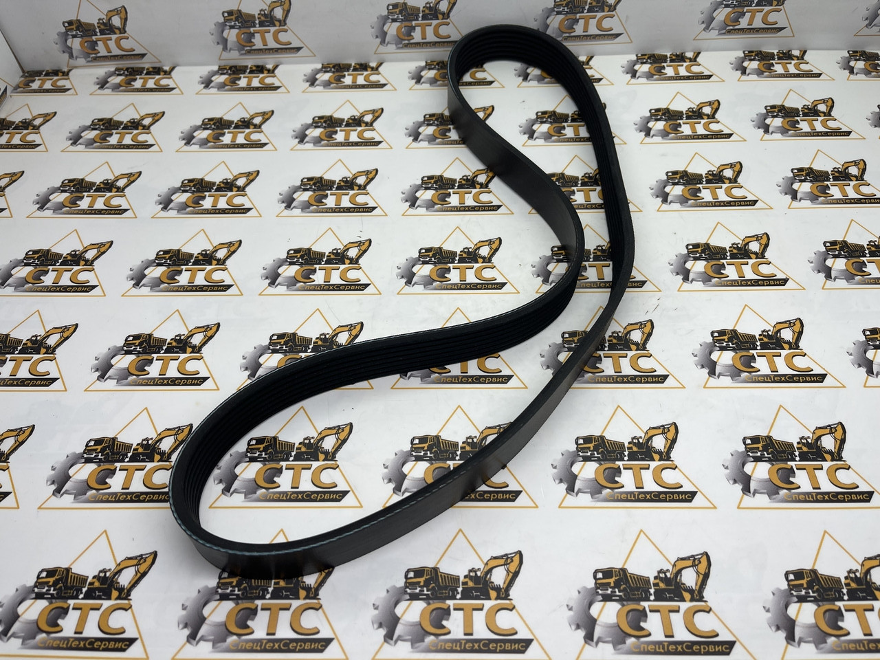 Ремінь приводний для двигуна ISUZU на JCB JS 145-175, 7PK990 номер 02/802540, 8973629260, фото 1