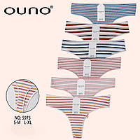 Жіночі трусики стрінги бавовна 42-48р