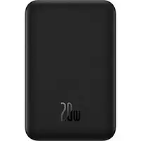 Внешний портативный аккумулятор Baseus Magnetic Mini Wireless Fast Charge Power Bank 20000mAh Black 20W