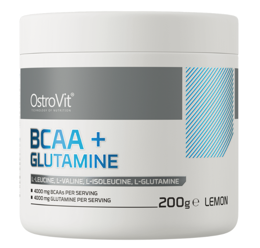 BCAA + Glutamine OstroVit 200 г Лимон