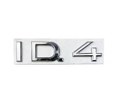 Емблема наклейка-шильдик ID4 ID6, хром Volkswagen VAG.