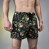 Пляжні швидковисихаючі чоловічі короткі шорти Kripto для відпочинку на морі та басейну з поліестеру