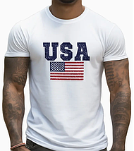 Чоловіча футболка Ведмедик в худі 2XL White, фото 4