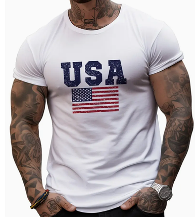 Чоловіча футболка Ведмедик в худі 2XL White, фото 1