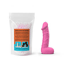 Свічка у формі члена Чистий Кайф MEDIUM Pink, фото 5