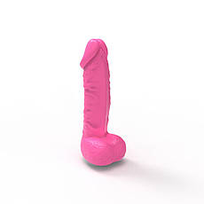 Крафтове мило-член із присоскою Чистий Кайф MEDIUM Pink, натуральне, фото 4