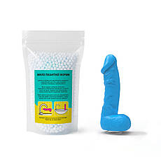 Крафтове мило-член із присоскою Чистий Кайф LARGE Blue, натуральне, фото 5