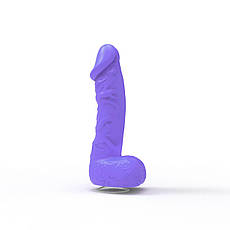 Крафтове мило-член із присоскою Чистий Кайф LARGE Violet, натуральне, фото 3