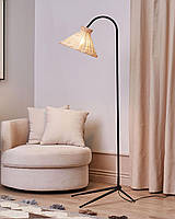 Торшер KERIAN із натурального ротанга