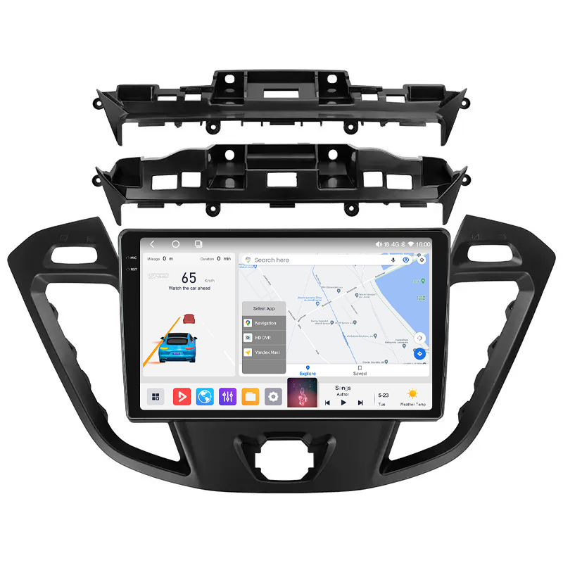 Штатна магнітола Mekede MS 2k Ford Tourneo Custom I Transit (2012-2021) CarPlay QleD
