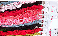 Набір для вишивання хрестиком "Сакура під мостом" 50×40 см, 14 ct — живописний пейзаж для медитативного рукоділля, фото 4