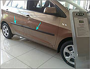 Молдинги на двері для KIA Picanto Mk2 5dr 2011-2017