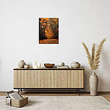 Картина, що світиться - осінній парк з опалим листям, 3 LЕD лампи, 40x30 см (940065), фото 7