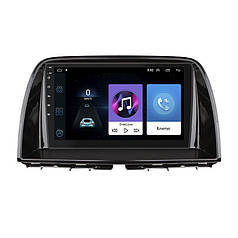 Штатна магнітола Lesko для Mazda CX-5 I 2011-2015 екран 9" 1/16Gb/ Wi-Fi Base GPS Android Мазда