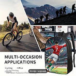 Ультралегкий рюкзак з принтом футболіста, фото 4