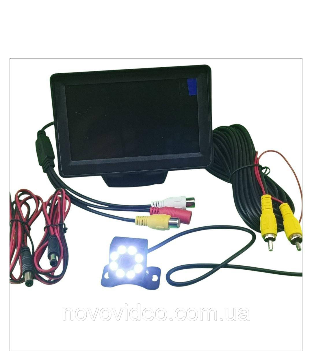 Паркувальний комплекс "VisionPro": Впевнена парковка з камерою заднього виду та 4,3" монітором