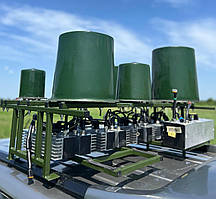 Купольний РЕБ на авто на 3 діапазони (136 Мгц — 391 Мгц)