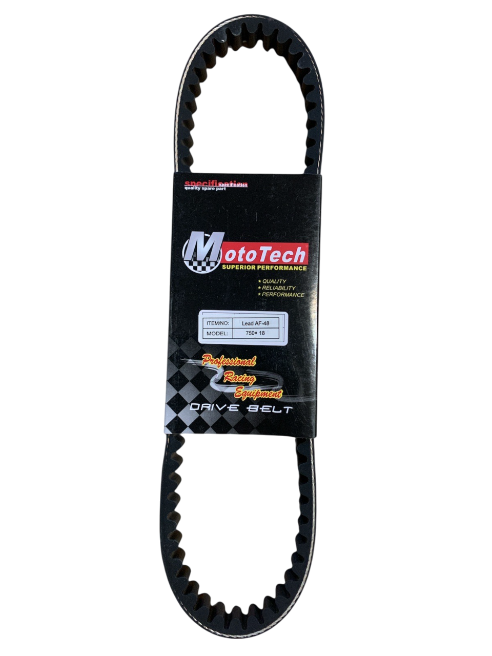 Ремінь варіатора для Honda LEAD AF48 (750 x 18) MotoTech