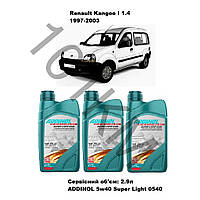 Комплект оливи в двигун Renault Kangoo I 1.4 (1997-2003) Addinol