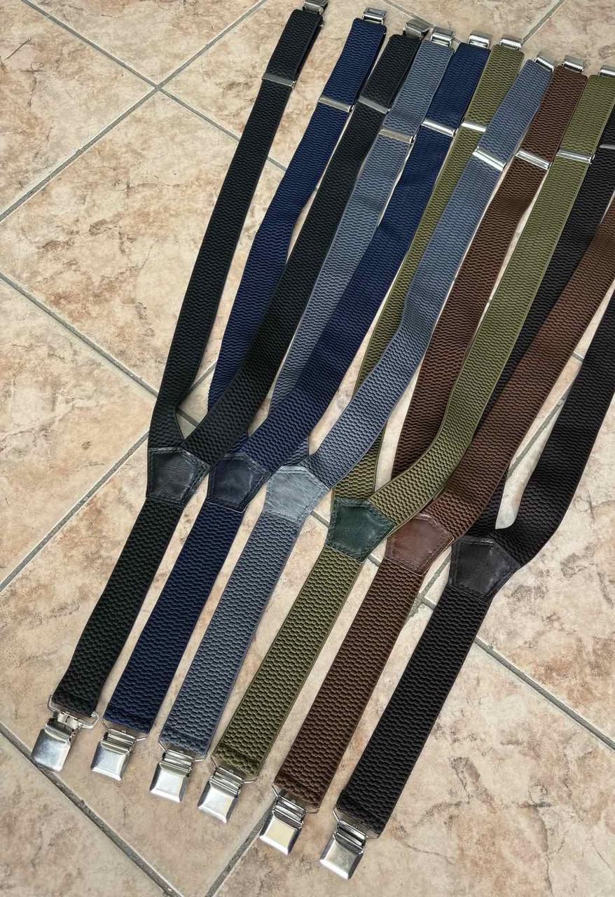 Підтяжки класичні 4см Y-подібні на 3 кріплення Польща, фото 1